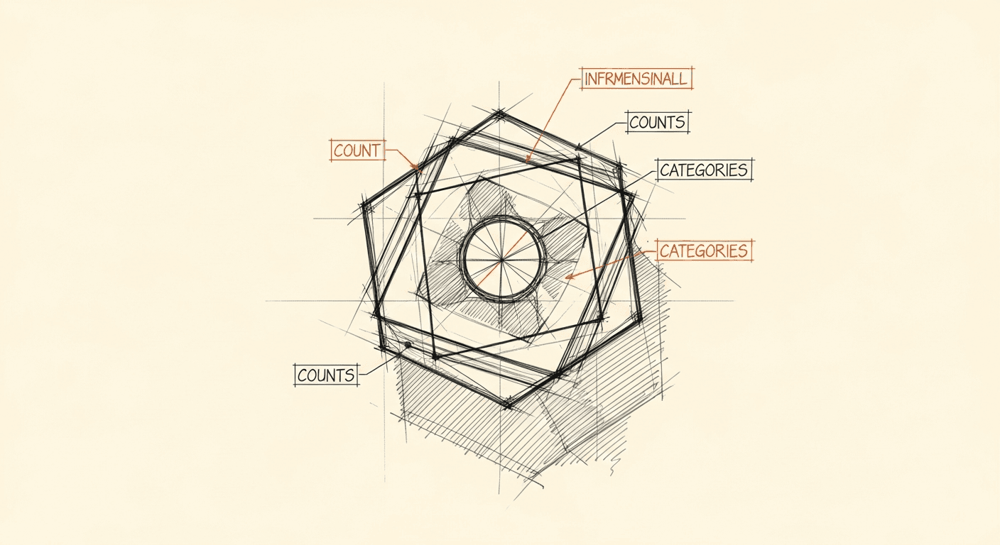 Sketch of faceted information dimensions surrounding an agent